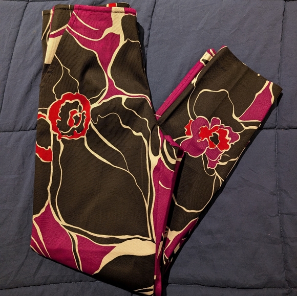 Trina Turk Pants - Trina‎ Turk Varvara Lady Day Orchid Pants 28Wx38L  - Size 2